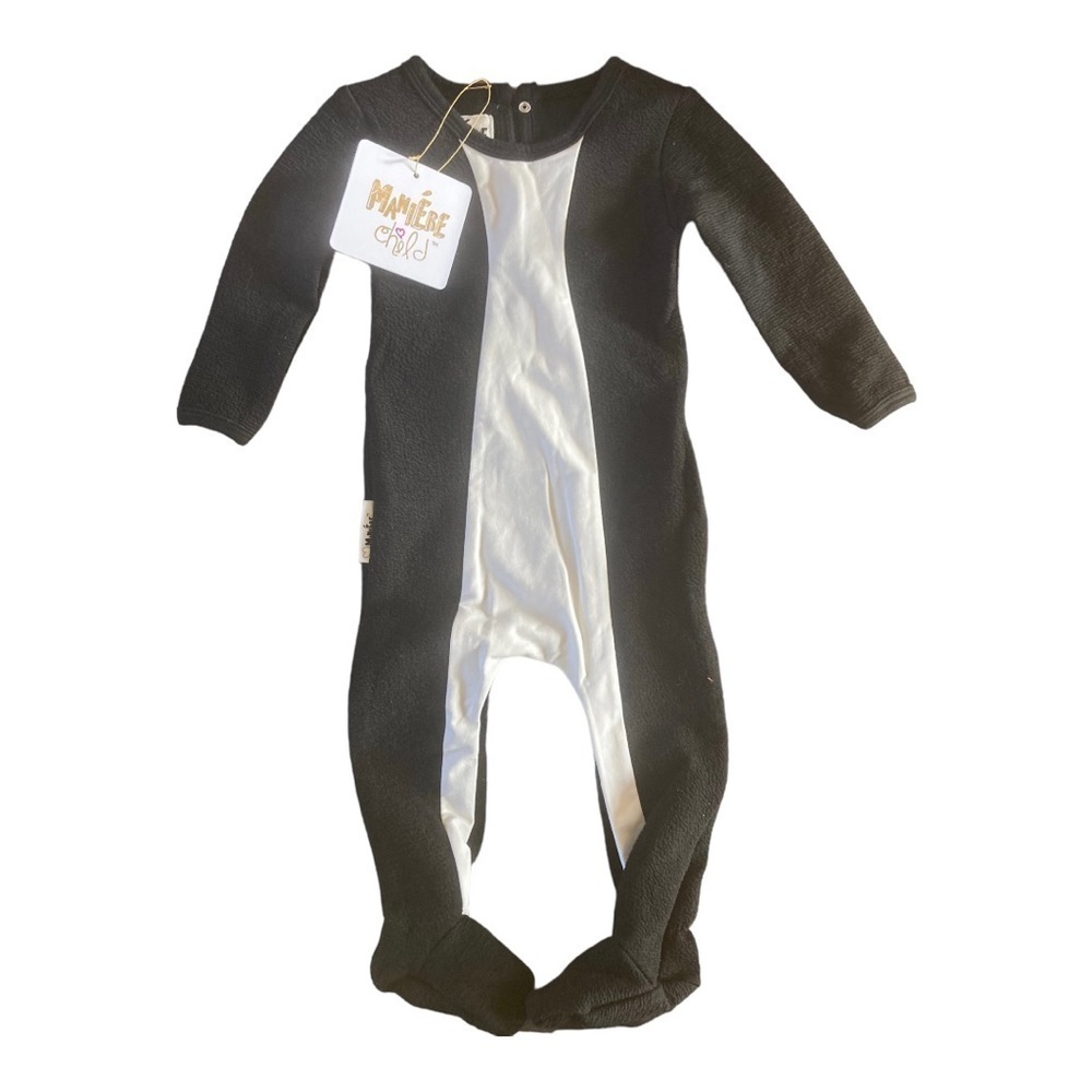Maniere Euro Footed Onesie 12 month NWT